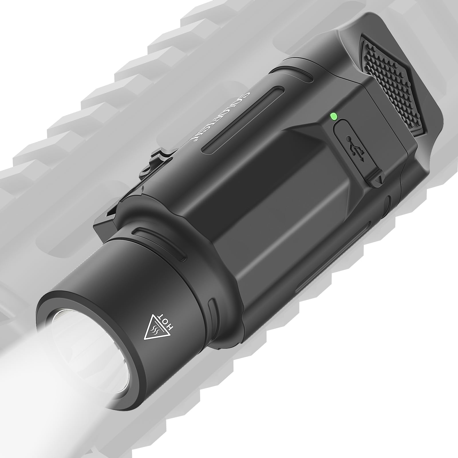 Amazon.com: Solofish 1500 Lumen Slidable Tactical Flashlight